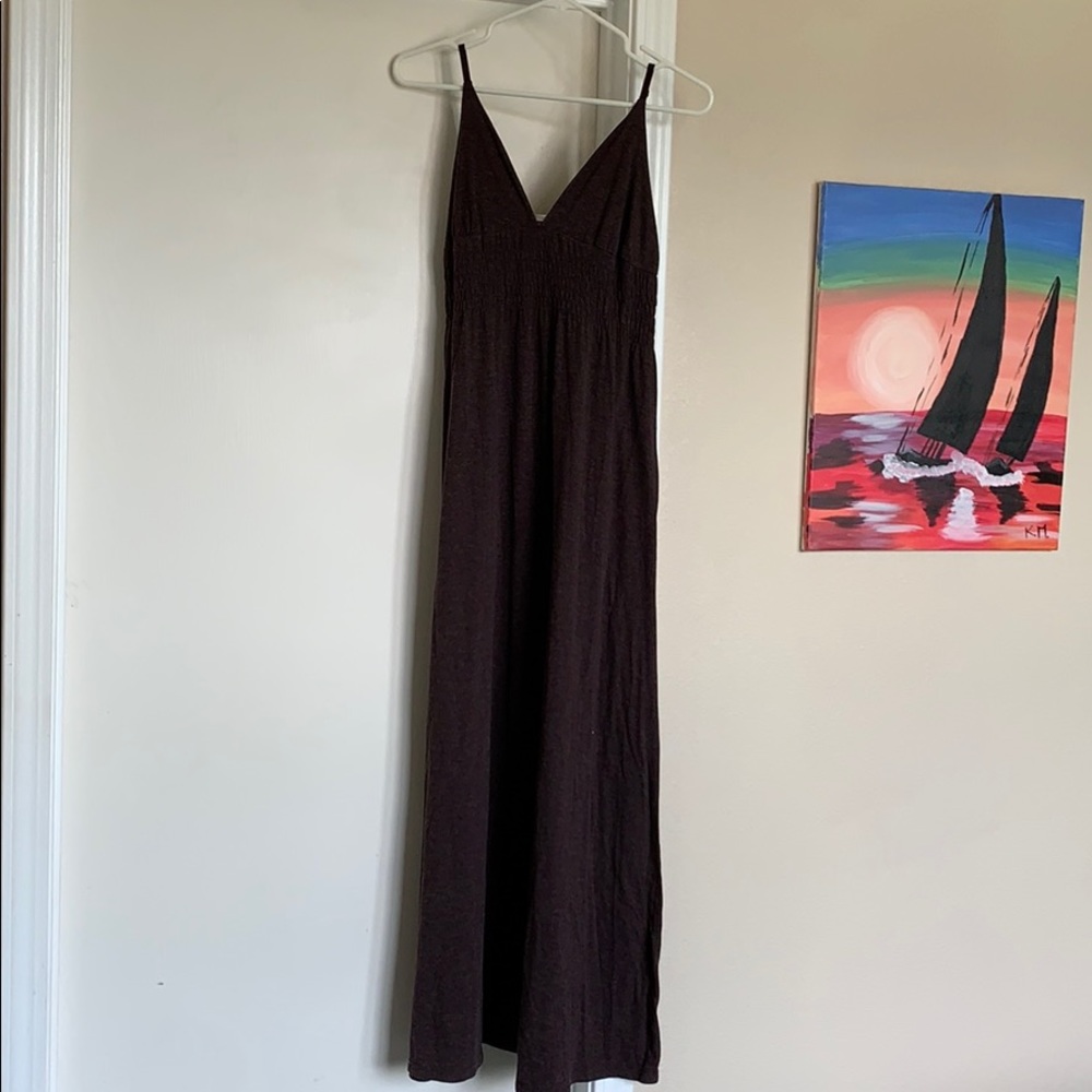 Victoria's Secret Black Maxi Dress with Spaghetti Straps